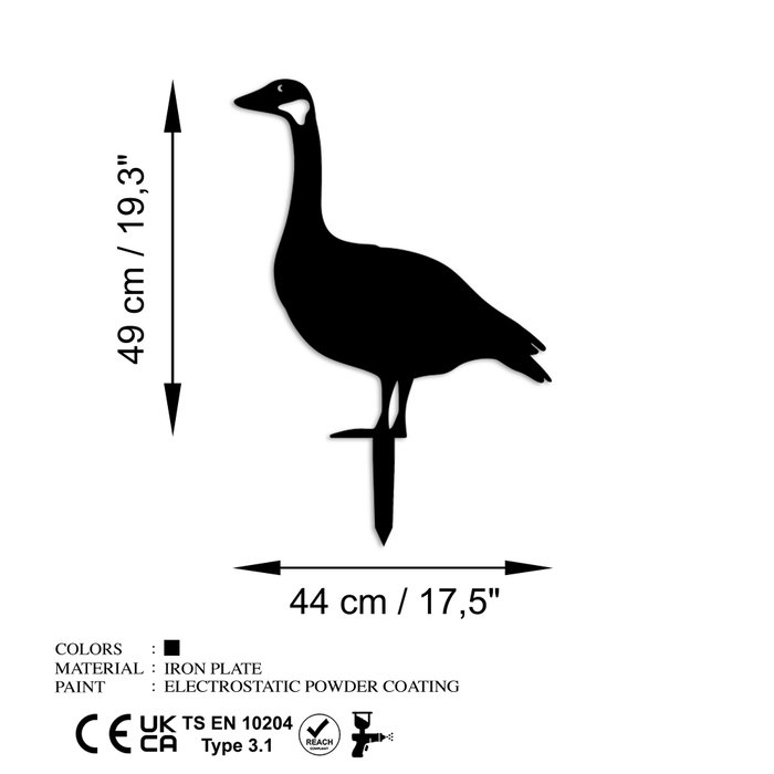 Aberto Design Goose 01 Negro